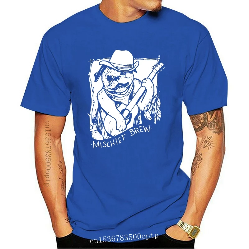 

New Mischief Brew Folk Punk Color Black Size S to 3XL Men's Tshirtknitted comfortable fabric