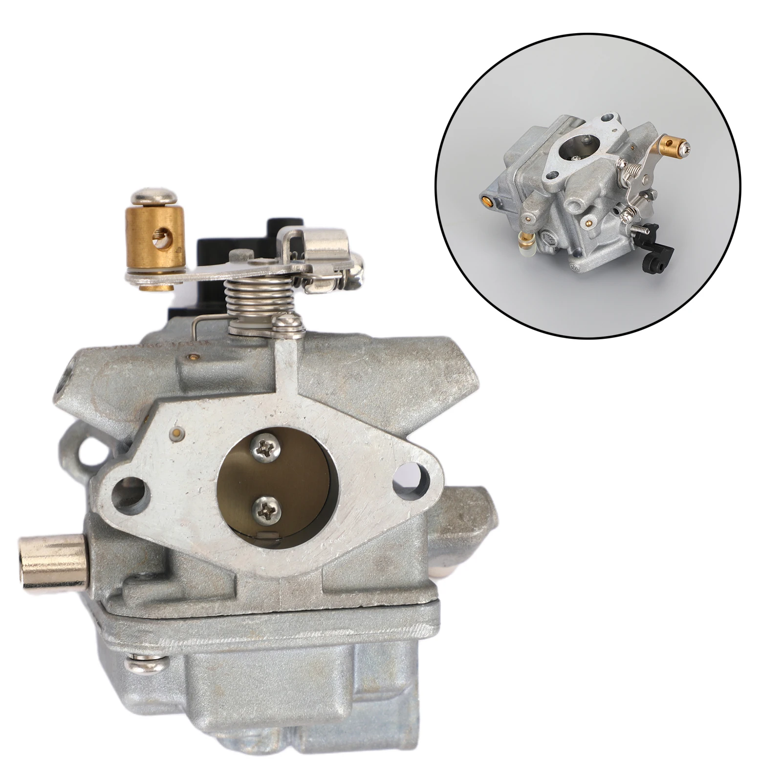

Карбюратор Topteng Карбюратор ПОДХОДИТ для Yamaha подвесной 4-тактный F6 6 HP PN 6BX-14301-10 аксессуары для мотоциклов
