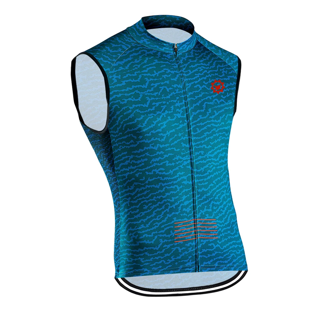 

Men's Summer Sleeveless Vest Cycling Jersey MTB Bike Clothes Breathable Cycling Clothing Bicycle Sportwear Maillot Ropa Ciclismo