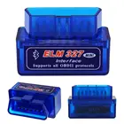 Мини-сканер Elm327 Bluetooth V1.5V2.1 Obd2, диагностический прибор для окон с поддержкой OBD, считыватель кодов Symbian для Android, английский, высокое качество