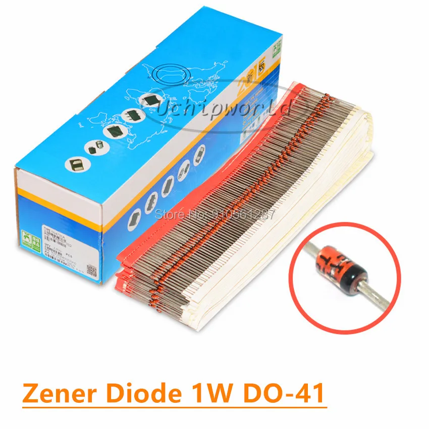 Диод Зенера 1 Вт DO-41 1N4736A 6V8 1N4737A 7V5 1N4738A 8V2 1N4739A 9V1 1N4740A 10 в 1N4741A 11 1N4742A12V 1N4743A 13 1N4744A 15 |