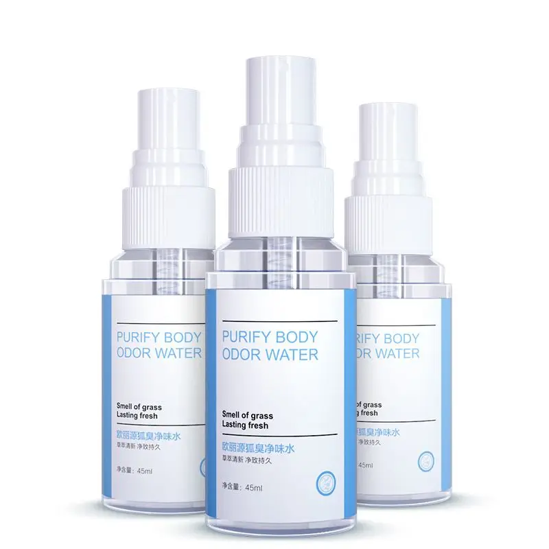 

New Odor Remover Spray Armpit Underarm Smell Removal Refresh Body Deodorant Lotion Liquid Summer Sweat Women Men Supplies