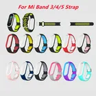 Ремешок силиконовый сменный для Xiaomi mi band 3 4 5 6, умный Браслет из ТПУ для Xiaomi Mi band 5 3 4 6