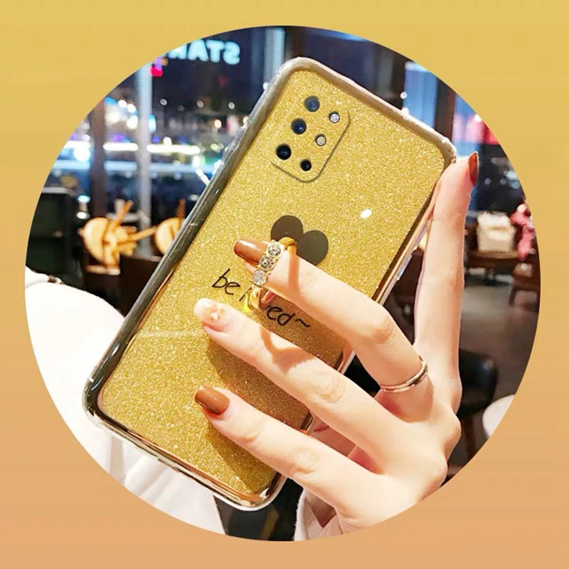 lovecom bling glitter ring holder soft cover for one plus 8t phone case for one plus 8 pro n100 nord n10 love heart bumper case free global shipping