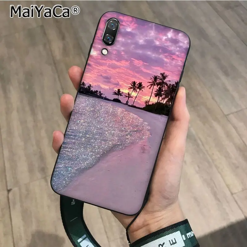 MaiYaCa Clean Sea blue Sky beach TPU Soft Silicone Phone Cover for Huawei P10 plus 20 pro P20 lite mate9 10 honor view10 | Мобильные