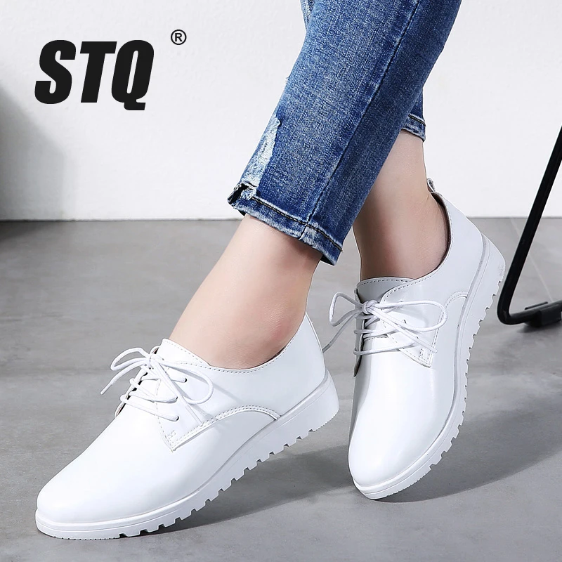 STQ/женские зимние повседневные кроссовки Женская обувь на танкетке из
