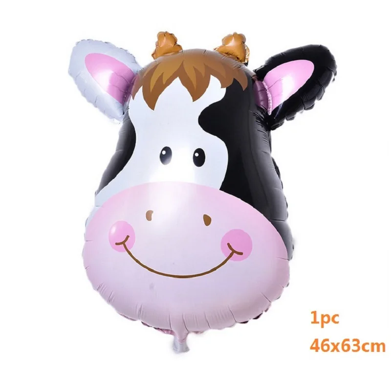 animal balloon 6 С днем рождения баннер розовое золото Бумажная гирлянда воздушные шары "Звезды" DIY ремесла для маленьких мальчиков и девочек день рождения крестины вечерние украшения - Цвет: animal balloon 6