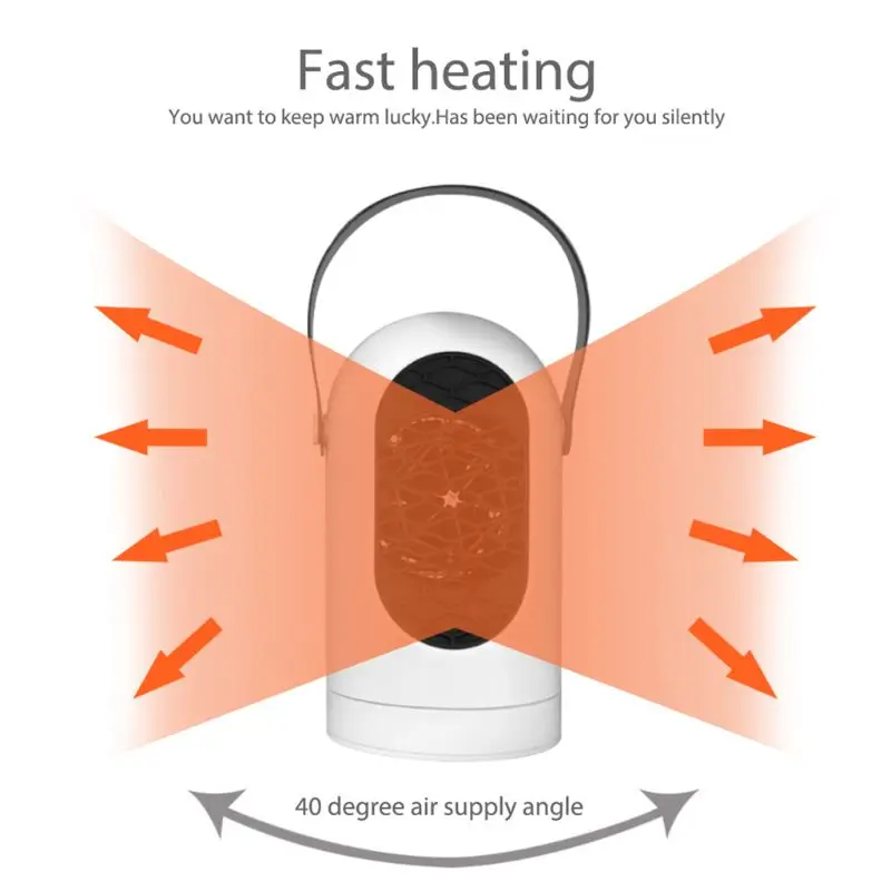

Mini Electric Heater Space Home Office Winter Warmer Fan Air Heater K1AD