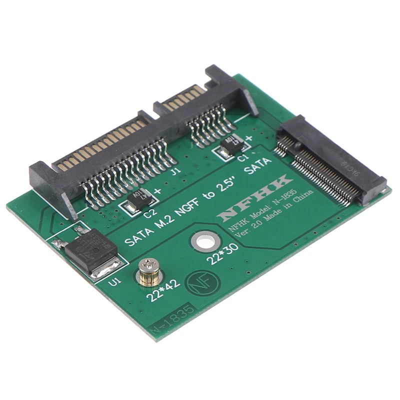2020 M.2 NGFF Ssd твердотельный жесткий диск до половины высоты 2 5 дюйма Sata3 адаптер