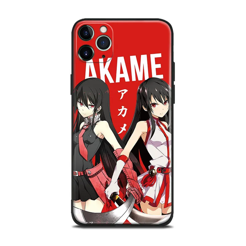 Okami Akame Ga Kill Манга Арт силиконовый чехол для телефона iPhone Se 6 6s 7 8 Plus X Xr Xs 11 12 Mini Pro Max