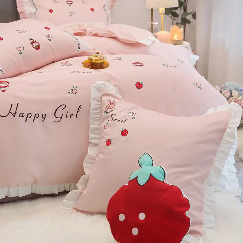 Комплект постельного белья из длинноволокнистого хлопка Красная Шапочка