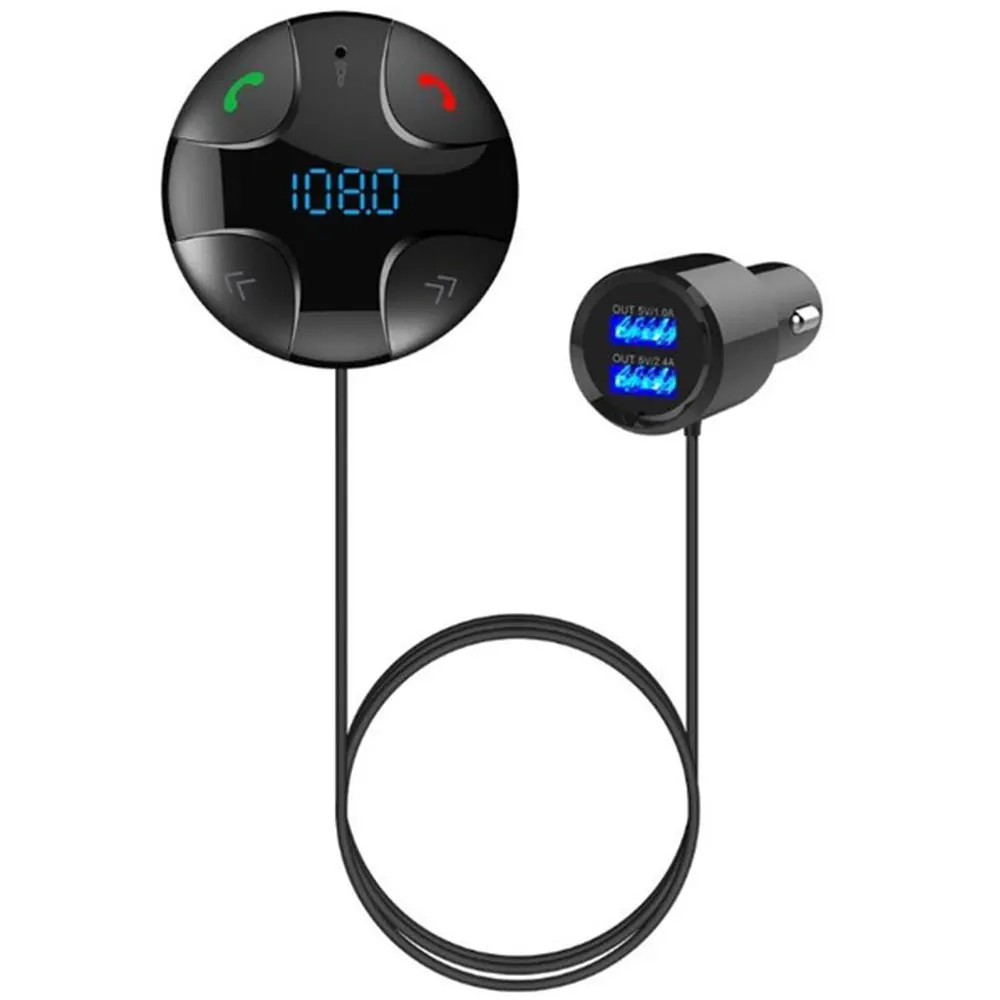 2019 5 V/3.4A беспроводной Bluetooth приемник Смарт Mp3 Авто музыкальный для дома Прямая