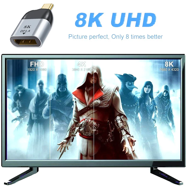 USB C к HDMI-совместимый Dp Mini Vga адаптер Type HDMI кабель 4 kконвертер для Samsung/Huawei P30