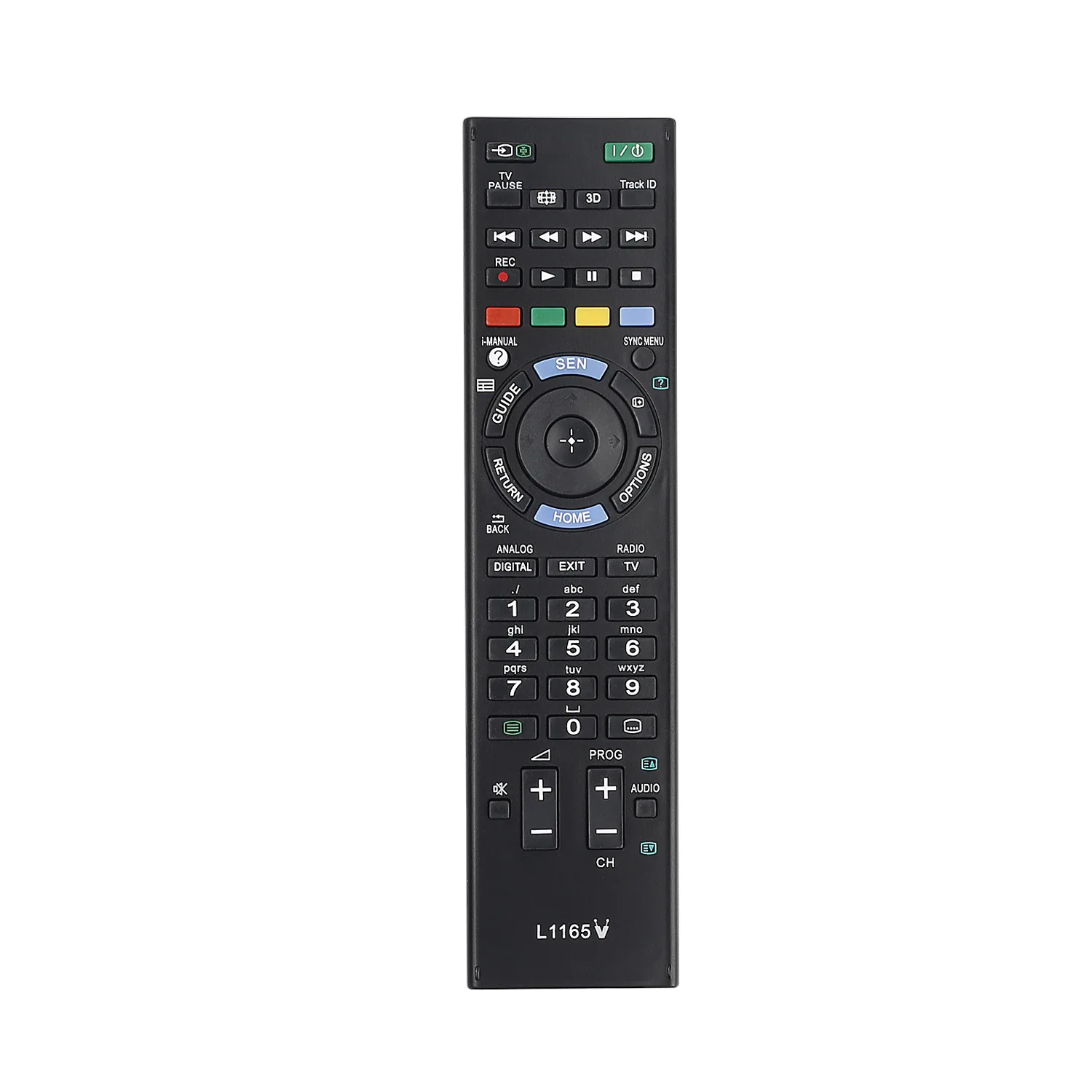 

English version for Sony TV universal remote control Huayu rm-l1165 3D smart without setting