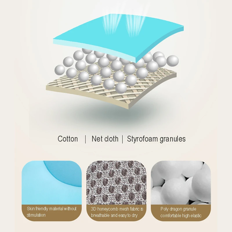 Мягкая подушка для сиденья новорожденных малышей ванной плавающая воздушная