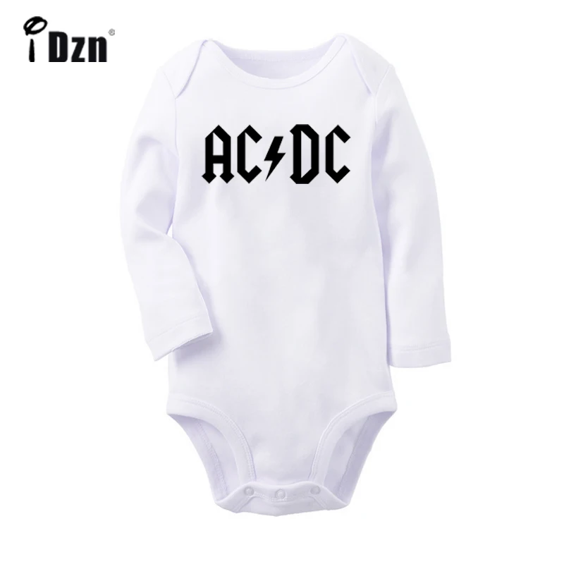 JcBaby202WC U2 альтернатива рок-группа ACDC Armin Van Buuren DJ вентиляторы Новорожденный ребенок боди малыш комбинезоны с длинными рукавами хлопок одежда - Цвет: JcBaby202WC