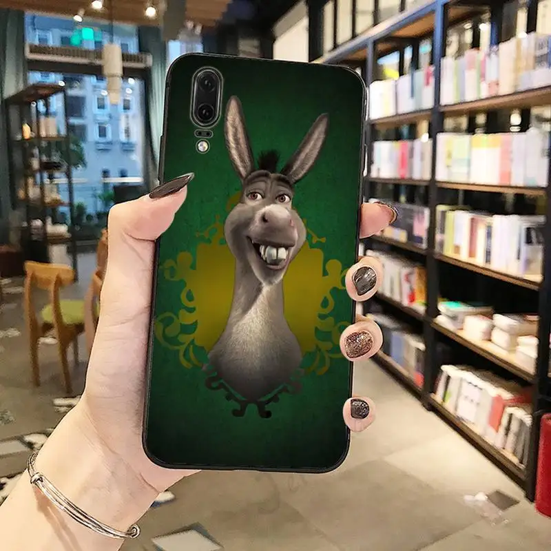 

Cartoon MoiTVe Shrek shell Phone Case For Huawei honor Mate P 10 20 30 40 Pro 10i 9 10 20 8 x Lite