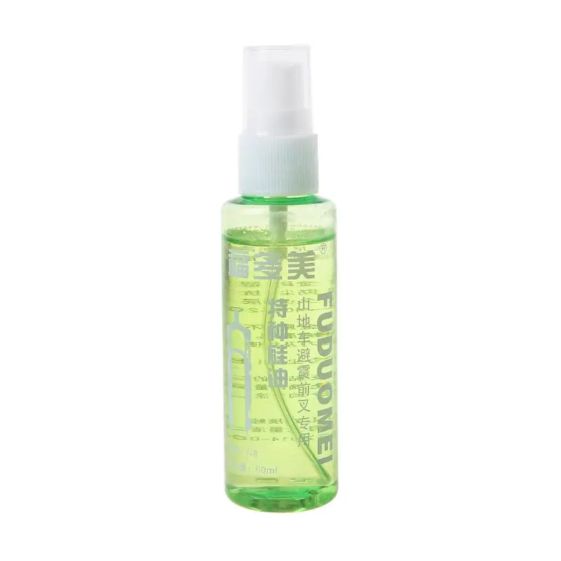 

E5BD 60ml Spray Bicycle Lubricant MTB Mountain Bike Front Fork Oil Cycling Damping Special Oil