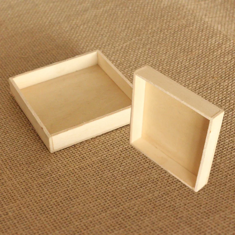 Решетчатая деревянная цветная коробка идея для украшения украшение дома