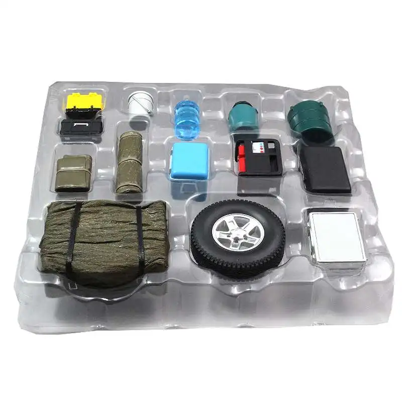 Century Dragon-escena de modelo de coche todoterreno, accesorios de escena, 1:18-1