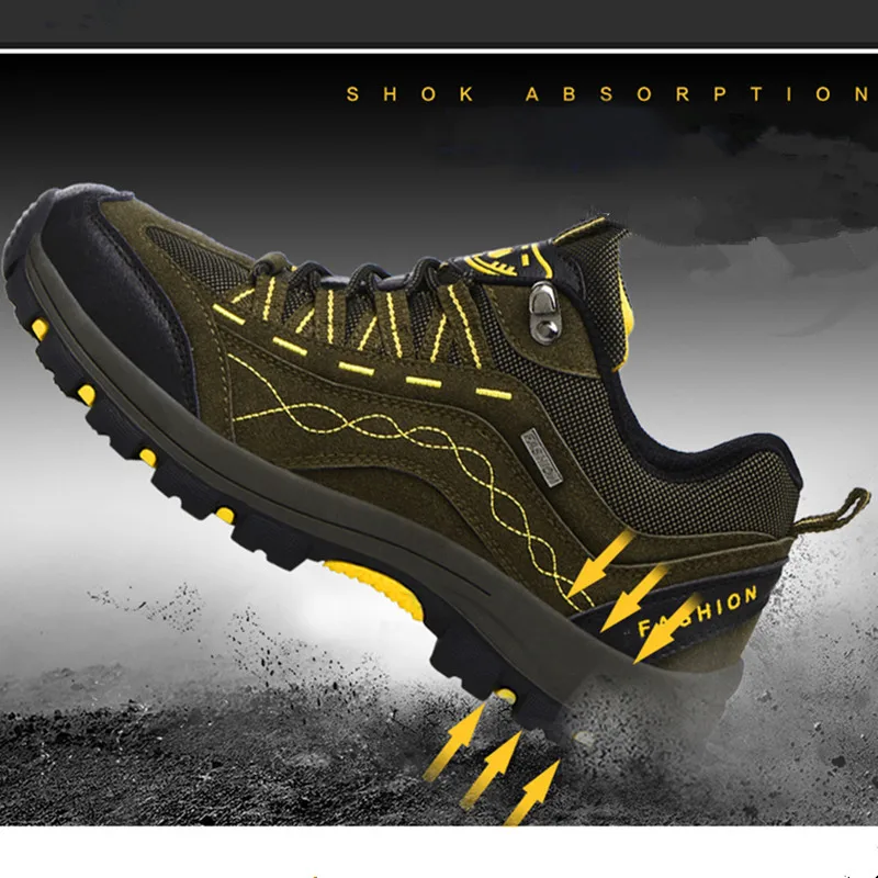 Классические парные походные туфли для мужчин и женщин Нескользящие