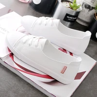 fashion shoes womens vulcanize shoes spring new casual classic solid color pu leather shoes women casual white shoes sneakers