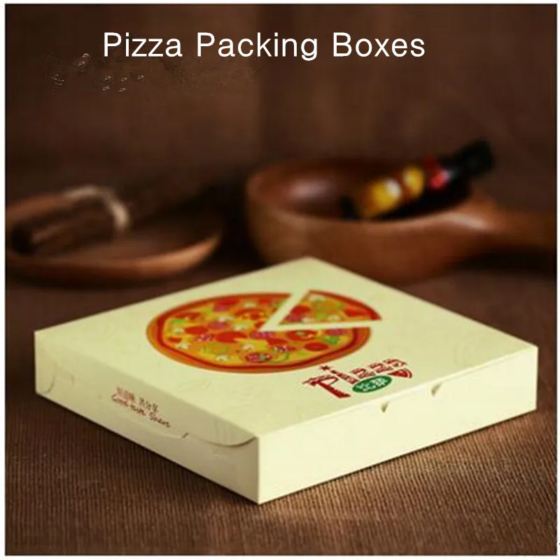 Коробка для пиццы белый картон коробка печати 20 см * 3 8 10 шт. |