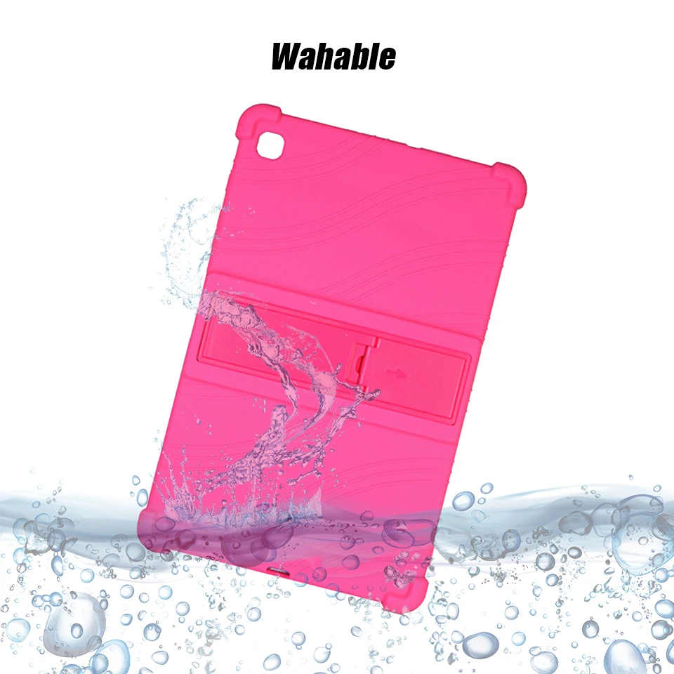 

Silicone Cover For Samsung Galaxy Tab S6 Lite Case 10.4'' 2020 Kids P610 P615 Tablet Stand Shockproof Protective Shell Sleeve