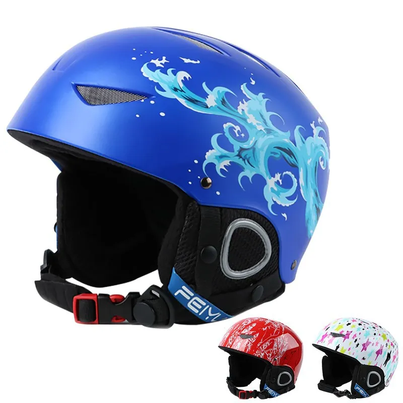 

Children's ski helmet sports outdoor thermal equipment head protection helmet