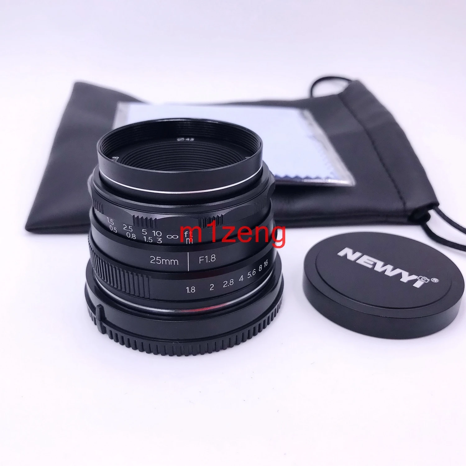 APS 25 мм F1.8 ручной фокусирующий объектив для Sony e mount a6500 fuji xe3 xh1 xa7 panasonic m4/3 canon eosm nikon z