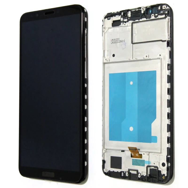 100% Original 5.99'' Display with frame for Huawei Y7 2018 LCD Touch Screen Digitizer Prime LDN-L01LDN-LX3 Repair Parts | Мобильные