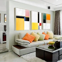 frameless abstract minimalist decorative painting oil painting living room color bedroom background canvas hanging painting