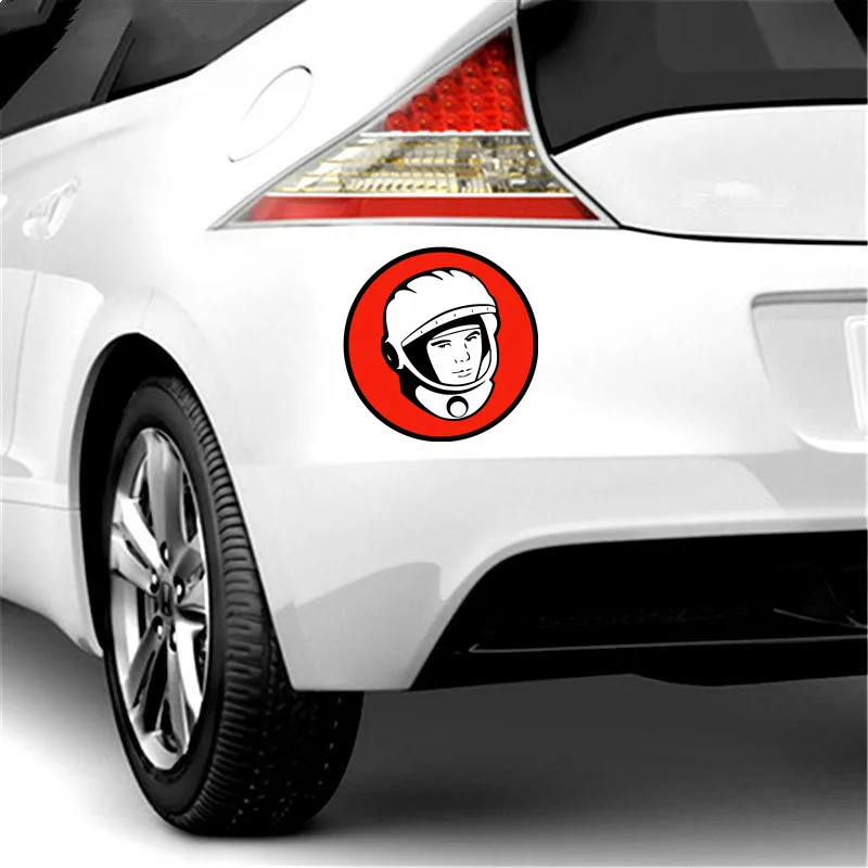 Yuri Gagarin космонавт СССР для авто автомобиля/бампера/окна виниловые наклейки DIY