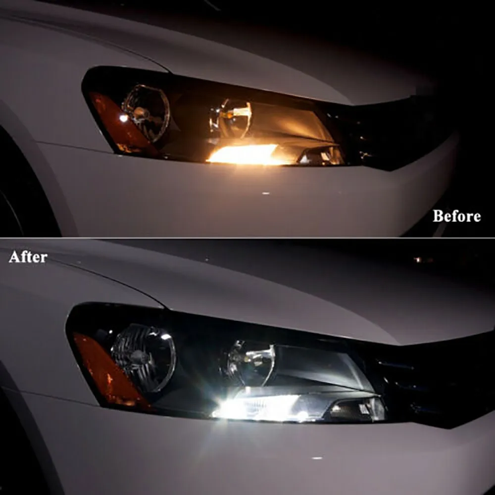 

Xenon White LED Bulbs 12V DC 6000K Accessories DRL Daytime Running Light