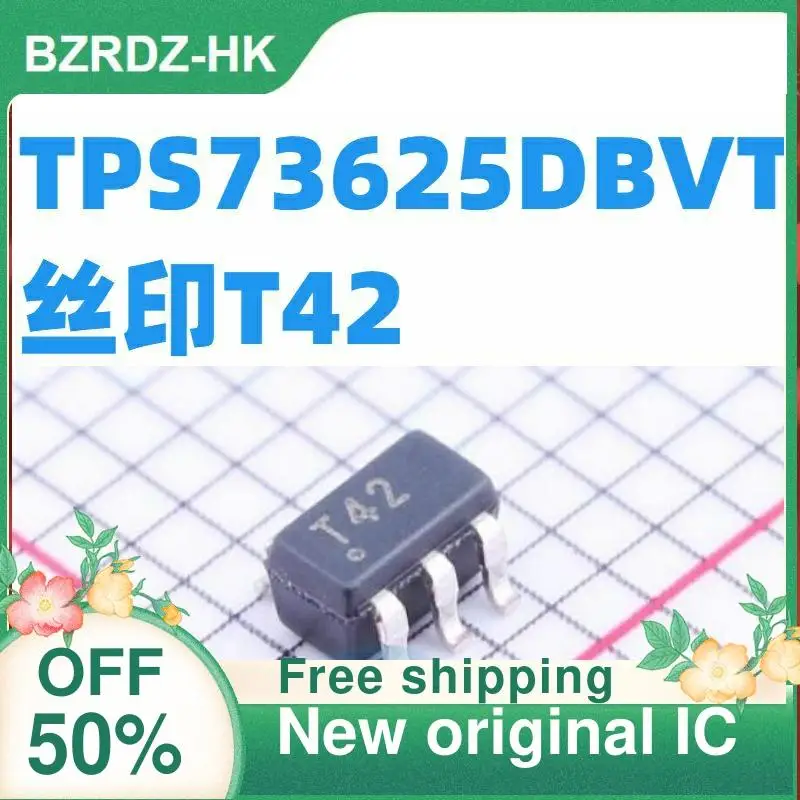 

2-10PCS/lot TPS73625DBVR TPS73625DBVT T42 New original IC