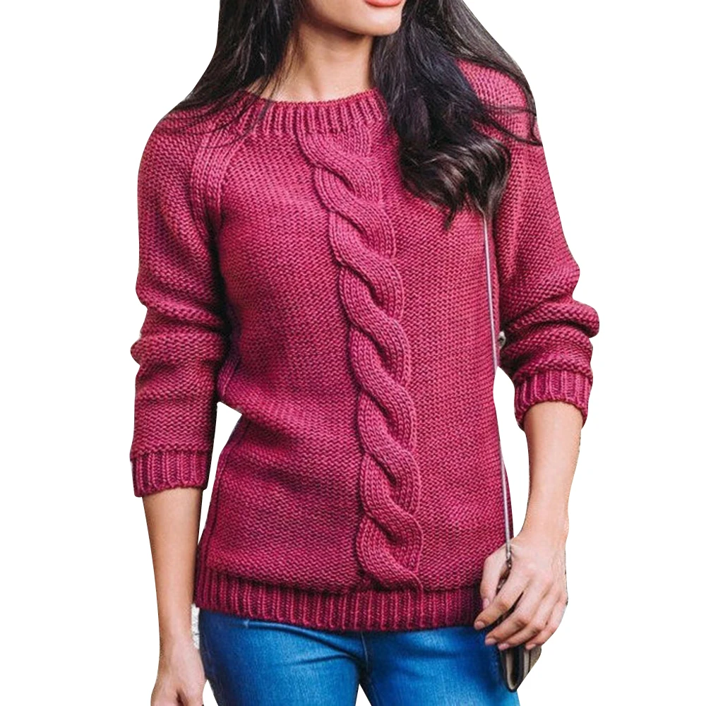 Повседневные вязаные свитера с открытой спиной скрученная вязка весна-осень