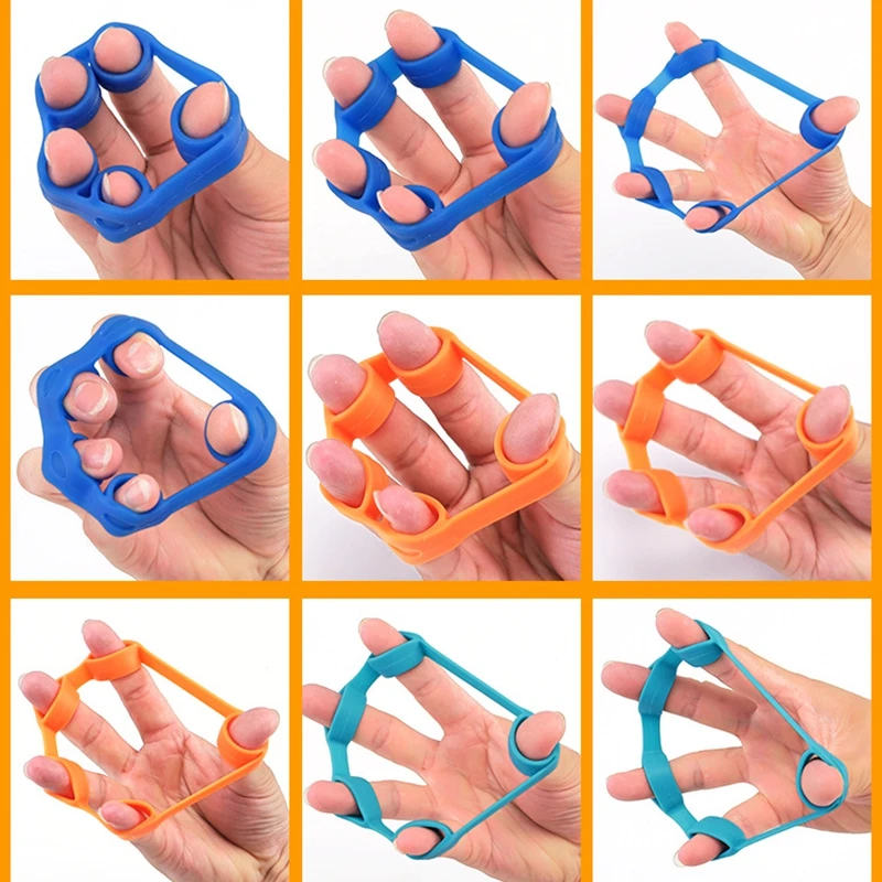 Finger resistance bands rubber Training Stretch exercise elastic band Rubber String Chest Developer Fitness Equipment Hot | Спорт и