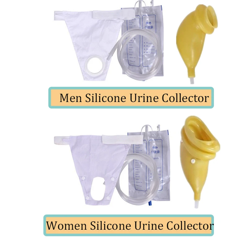 Наружный силиконовый коллектор мочи для мужчин и женщин дышащий приемник ухода