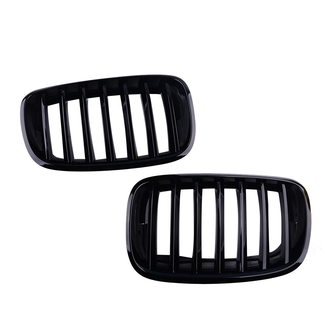 

Передний гриль для BMW X5 E70 X6 E71 Hybrid E72 2009 2010 2011 51137157687 51137157688 51137307600, 2 шт.