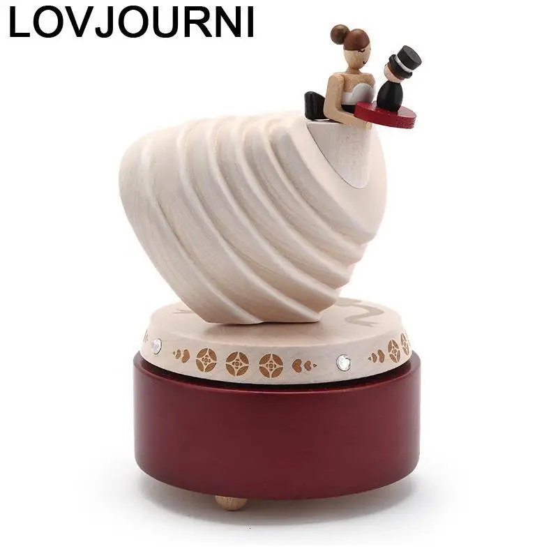 Аксессуары Carillon Scatole Musicali Note Musically Ballerina пишущая машинка Madera Wood De Musica caja
