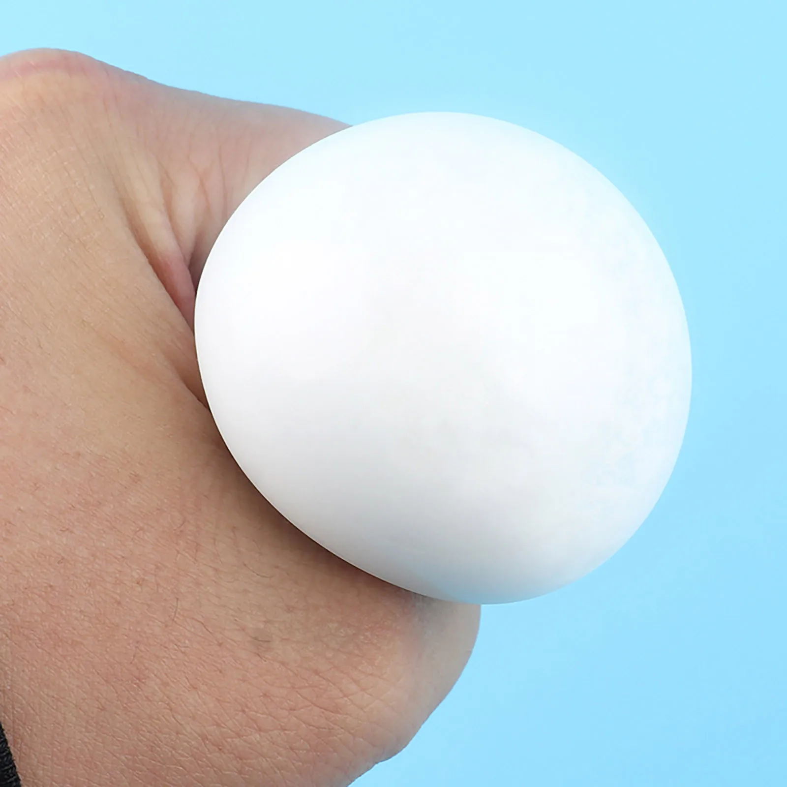 

1pc Finger Toys Stress Relief Squeezing Balls Creative Solid Color Soft Novelty Hand Grip Pressure Antistress Ball Juguete