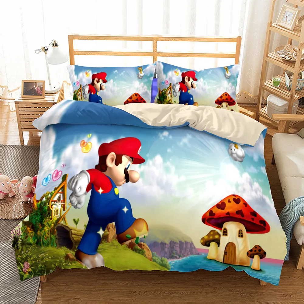 

Five Night Fairy Bedding Set King Queen Double Full Twin Single Size Duvet Cover Pillow Case Bed Linen Set