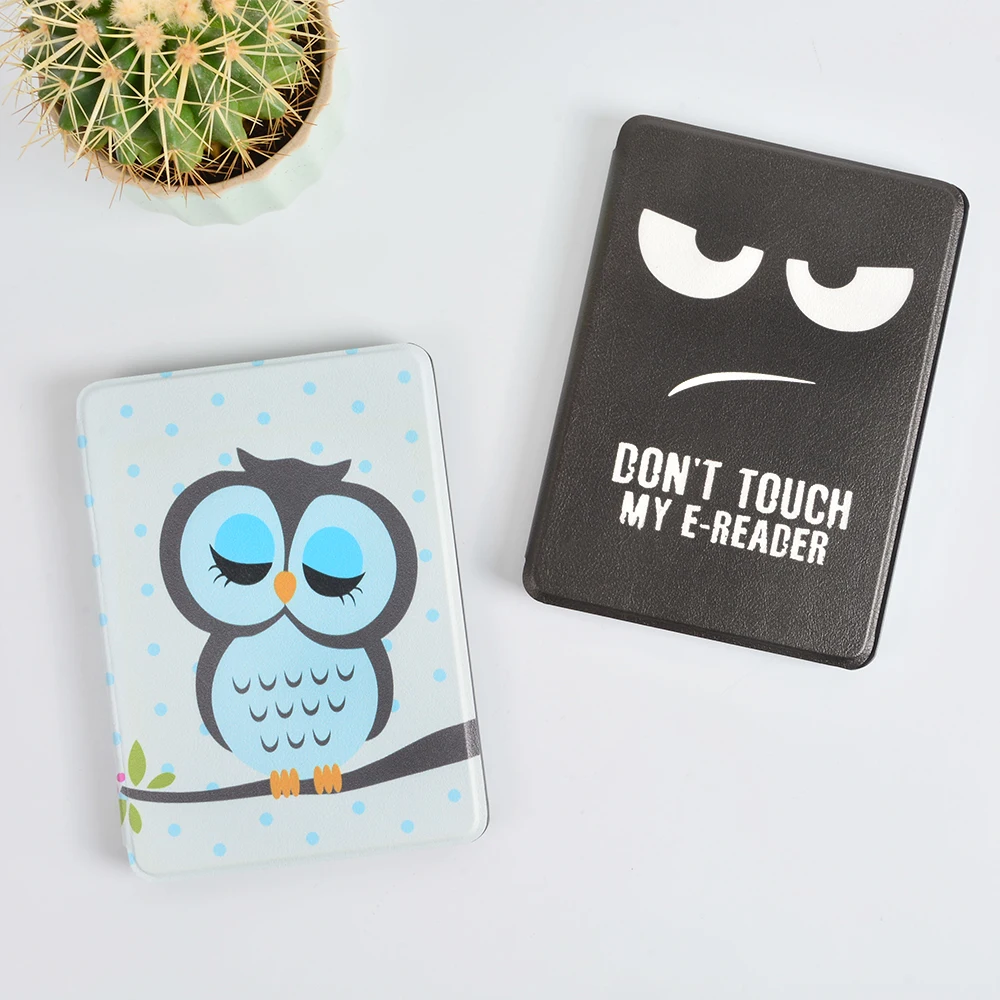 Чехол-подставка для ходунков для Amazon, новинка, Kindle 10th J9G29R, для Amazon Kindle, умный флип-чехол из искусственной кожи+ Защитная пленка для экрана