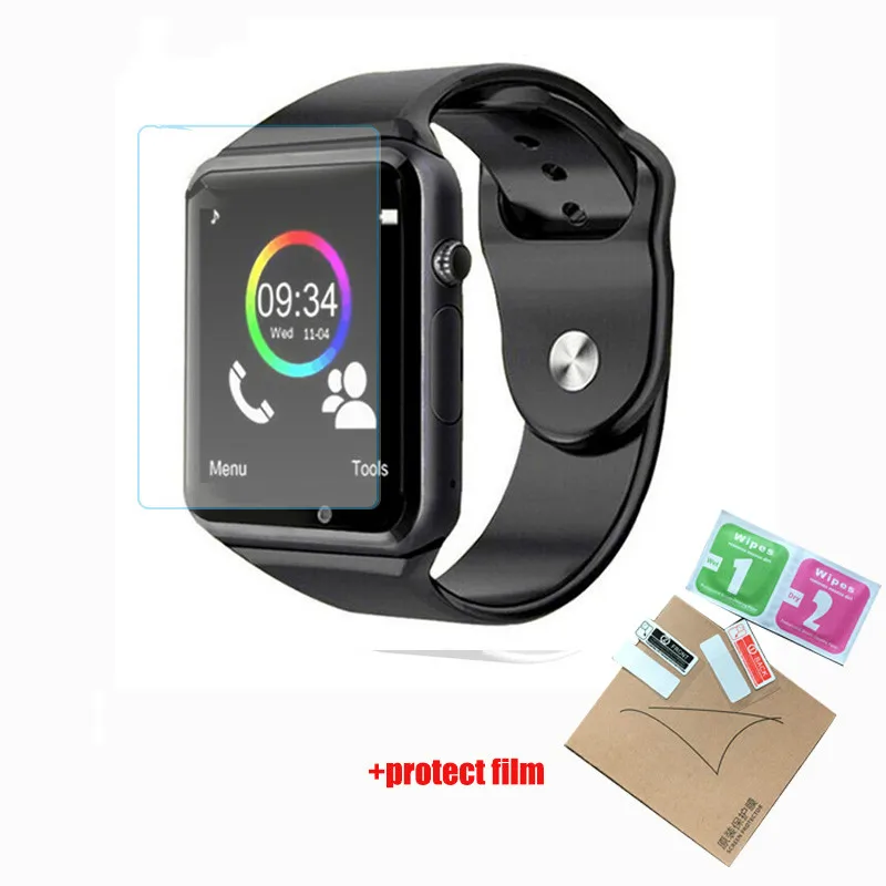 A1 наручные часы Bluetooth смарт спорт шагомер с sim камерой Smartwatch для Android смартфон