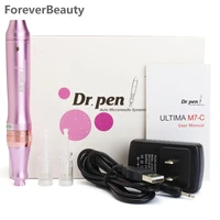 electric derma dr pen m7 c plug in model skin care machine device tattoo microblading tattoo needles mesotherapy facial tools