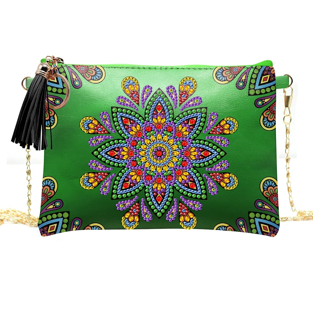 Сумка сделай сам с особой формой алмазной живописи ретро кошелек вышивкой для