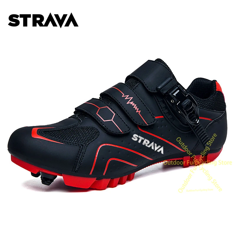 

Strava Cycling Shoes Road Bike Waterproof Outdoor Climbing Ultralight Bicycle Shoes Anti Slip High Quality Mtb Shoes Men Cycling