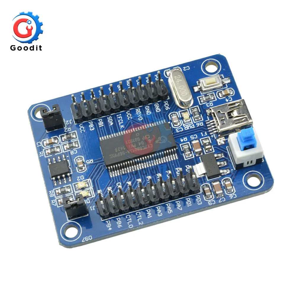 USB-анализатор логики серия I2C и основная плата SPI + модуль разработки кода |