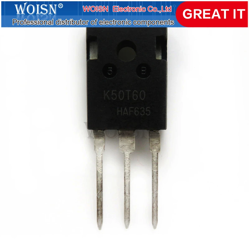 

10 шт./лот K50T60 IKW50N60T IGBT TO-247 в наличии