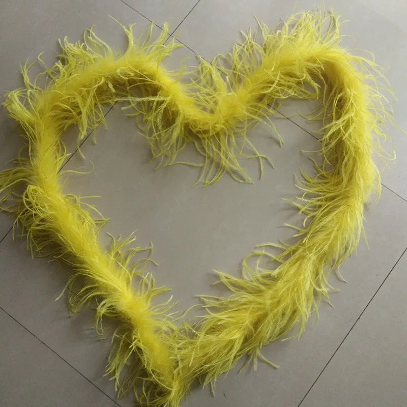 Новое поступление! 2 м/лот страусиные перья боа костюмы/отделка для